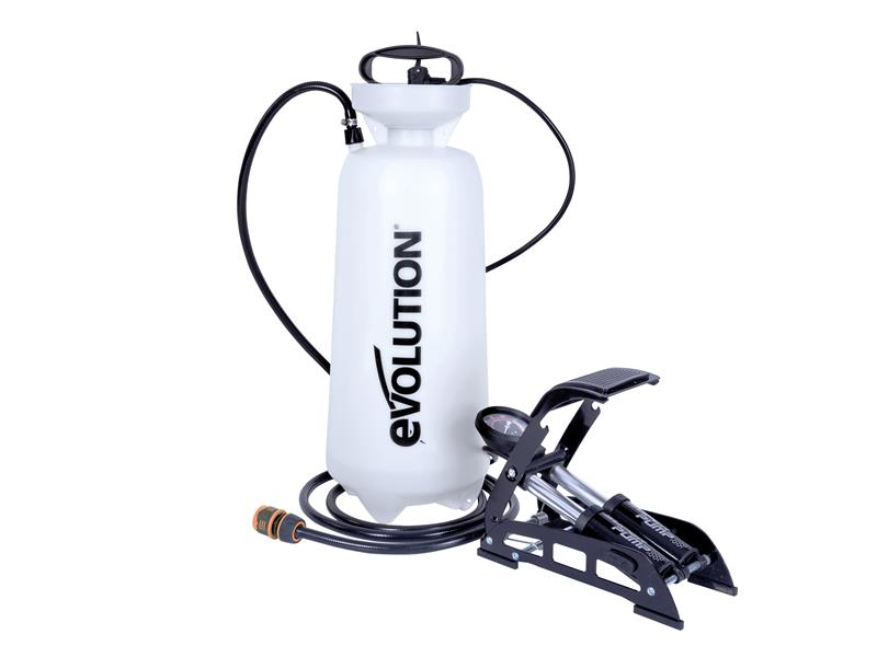 Evolution - Pressurised Water Bottle with Foot Pump 15 litre