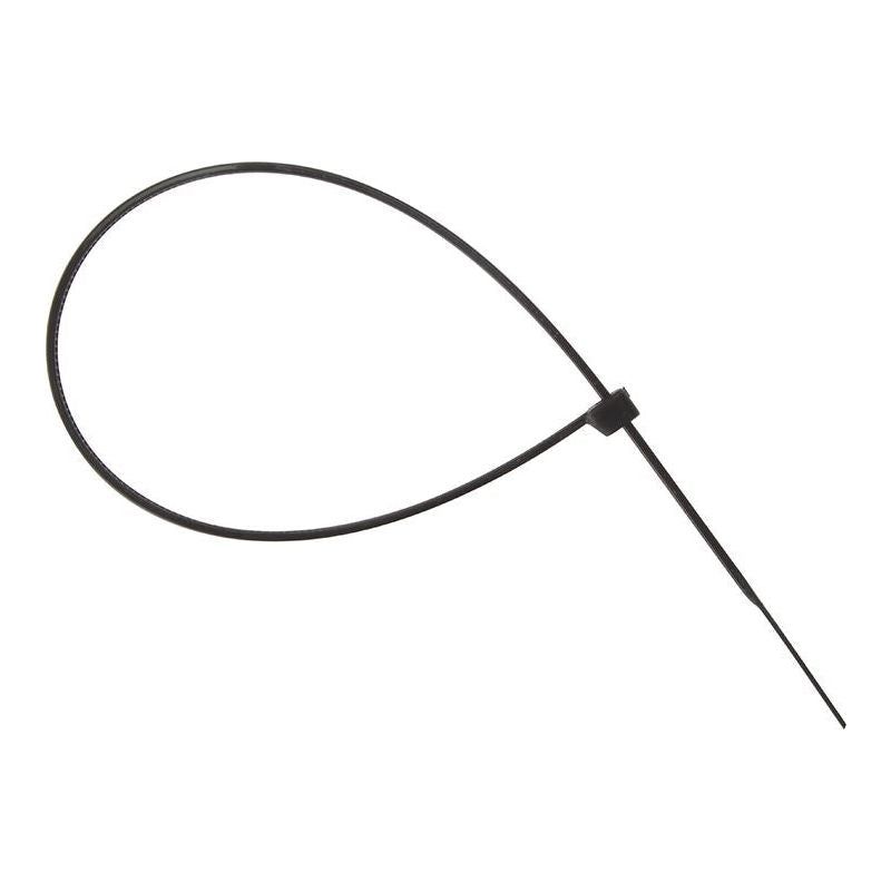 Forgefix Cable Tie Black 7.6 x 380mm (Bag 100) ForgeFix - RockBottom Northampton