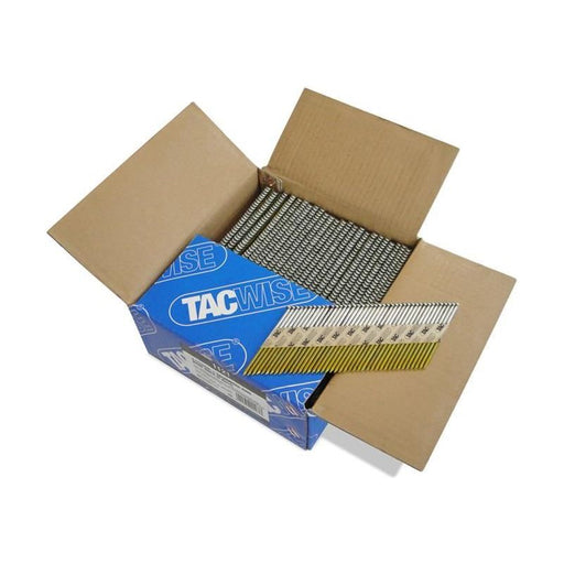 Tacwise 34° Extra Galvanised Framing Ring Shank Nails Type 3.1/75mm (2200) Tacwise - RockBottom Northampton