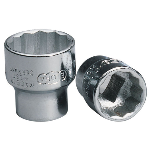 Draper Elora Bi-Hexagon Socket, 3/8" Sq. Dr., 15mm 25911 Draper - Town Tools 