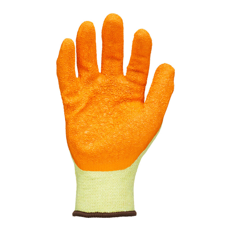 Baratec Latex Gripper Glove Orange/Yellow - size 11/2XL