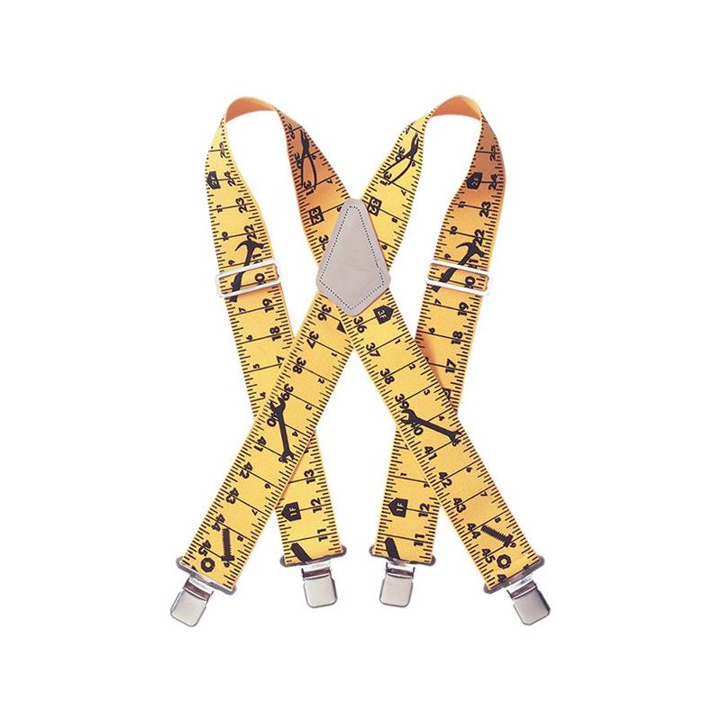 Kuny'S SP-15YT Yellow Tape Measure Braces 2in Wide Kuny's - RockBottom Northampton