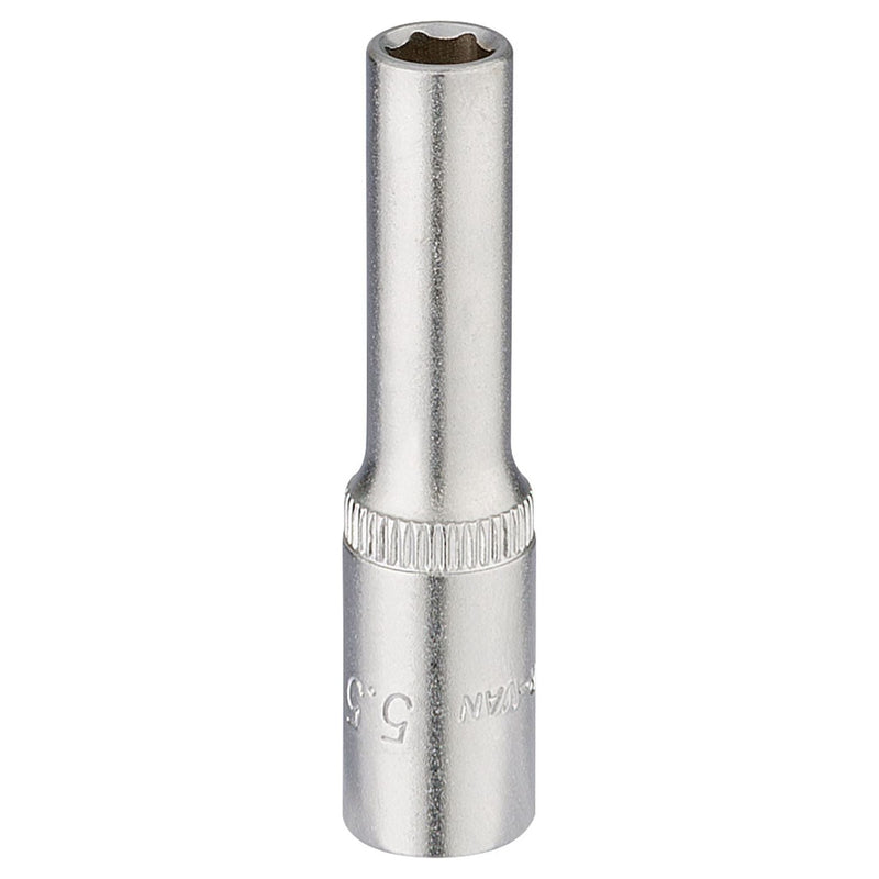 Draper Elora Deep Socket, 1/4" Sq. Dr., 5.5mm 58724 Draper - Town Tools 