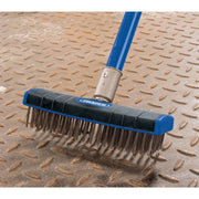 Draper Stainless Steel Bristle Scrub Brush, 180mm 17189 Draper - Town Tools 