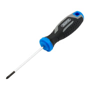 Draper Phillips Soft Grip Screwdriver, PH0 x 75mm Draper - Town Tools