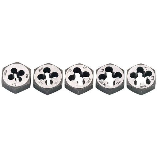 Draper Metric Hexagon Die Nut Set (5 Piece) 79198 Draper - Town Tools 