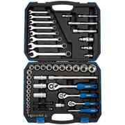Draper Metric Tool Kit, 1/4", 3/8" and 1/2" Sq. Dr. (75 Piece) 16364 Draper - Town Tools 