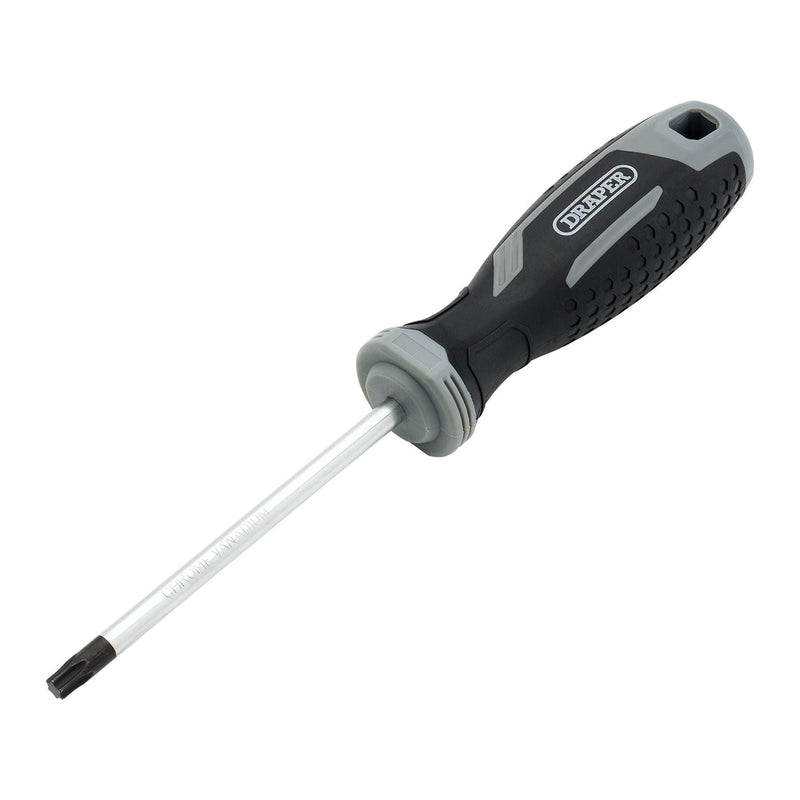 Draper Draper TX-STAR Soft Grip Screwdriver, T30 x 100mm Draper - Town Tools