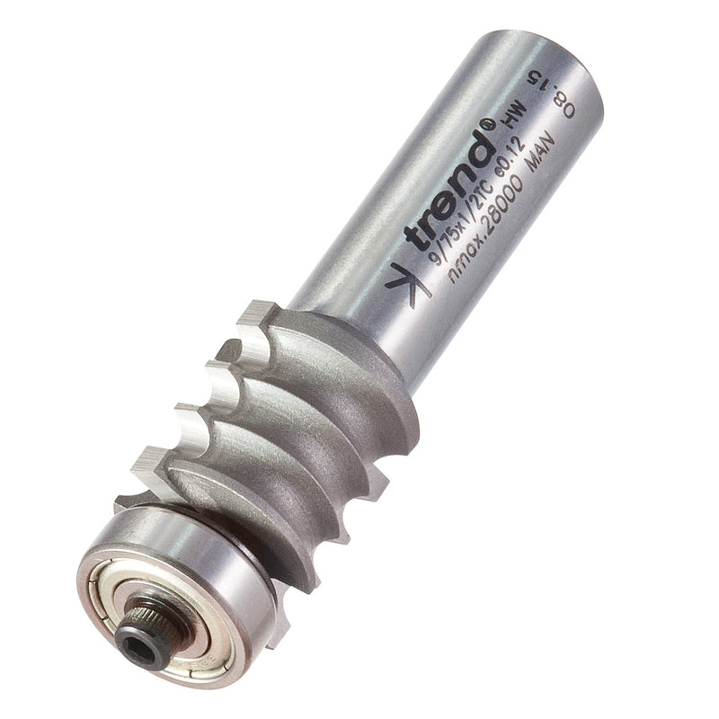 9/75X1/2TC - Bearing guided multi-reed cutter