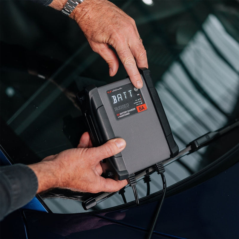 Draper Schumacher SPX459 Rugged 12V Battery Charger and Maintainer, 6A Draper - Town Tools