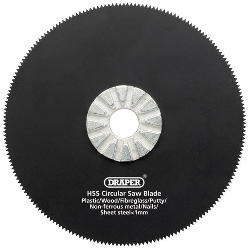 Draper HSS Circular Saw Blade, 88mm Diameter, 18tpi 26074 Draper - Town Tools 