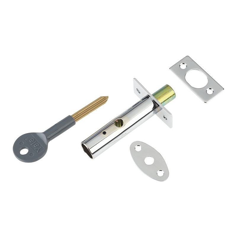 Yale Locks PM444 Door Security Bolt Polished Chrome Finish Visi of 1 Yale Locks - RockBottom Northampton