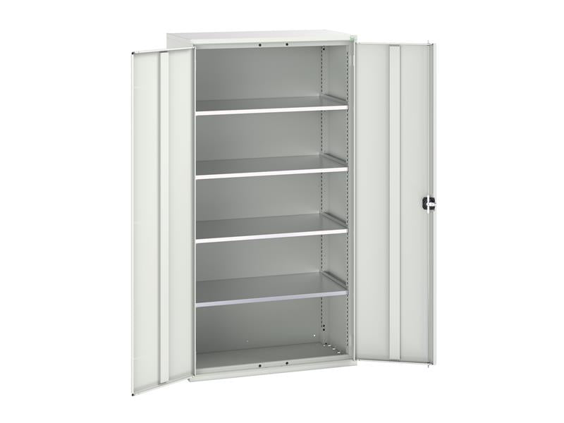 Bott Verso 4 Shelf Cupboard 1050mm Light Grey