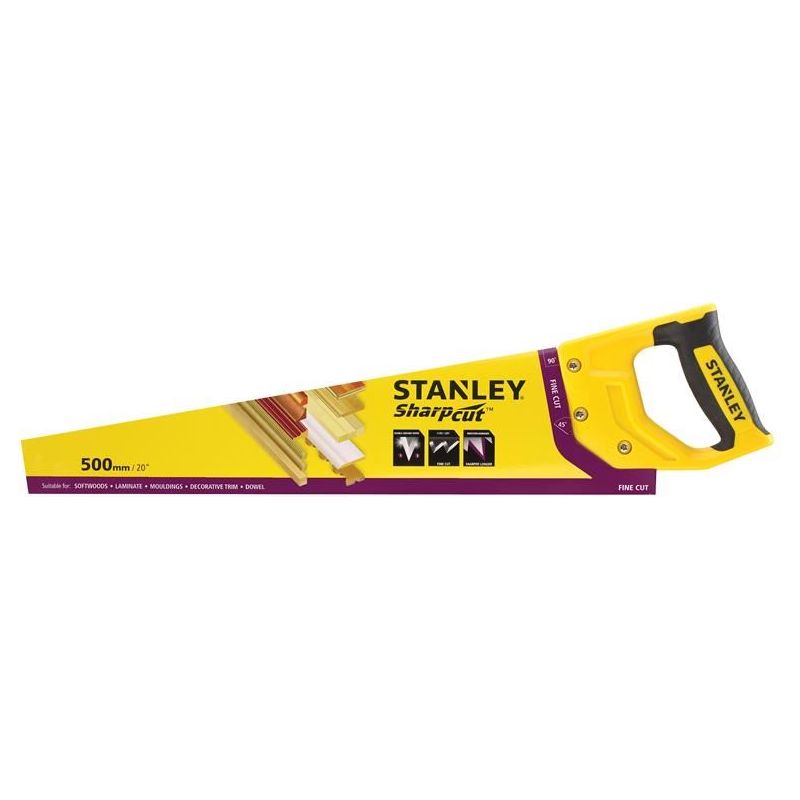 Stanley® Hand Tools Sharpcut™ Handsaw 500mm (20in) 11 TPI STANLEY® Hand Tools - RockBottom Nothampton