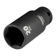 Draper Draper HI-TORQ Metric Deep Impact Socket, 3/8" Sq. Dr., 20mm Draper - Town Tools
