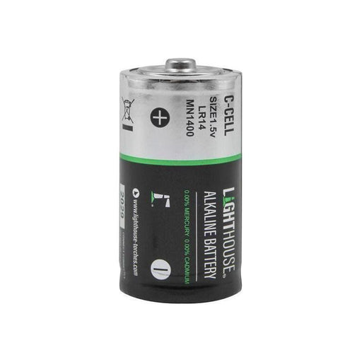 Lighthouse C LR14 Alkaline Batteries 6200 mAh (Pack 2) Lighthouse - RockBottom Northampton
