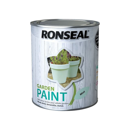 Ronseal Garden Paint Mint 750ml Ronseal - RockBottom Nothampton