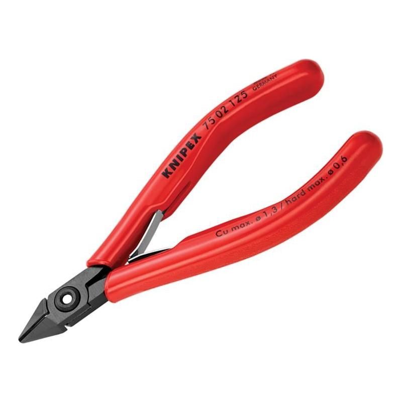 Knipex Electronics Diagonal Cutter PVC Grip 125mm Knipex - RockBottom Northampton
