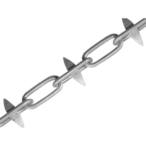 Faithfull Spike Chain Galvanised 6mm x 5m Box - Max. Load 250kg Faithfull - RockBottom Northampton