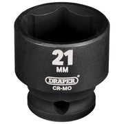 Draper Draper HI-TORQ Metric Impact Socket, 3/8" Sq. Dr., 21mm Draper - Town Tools