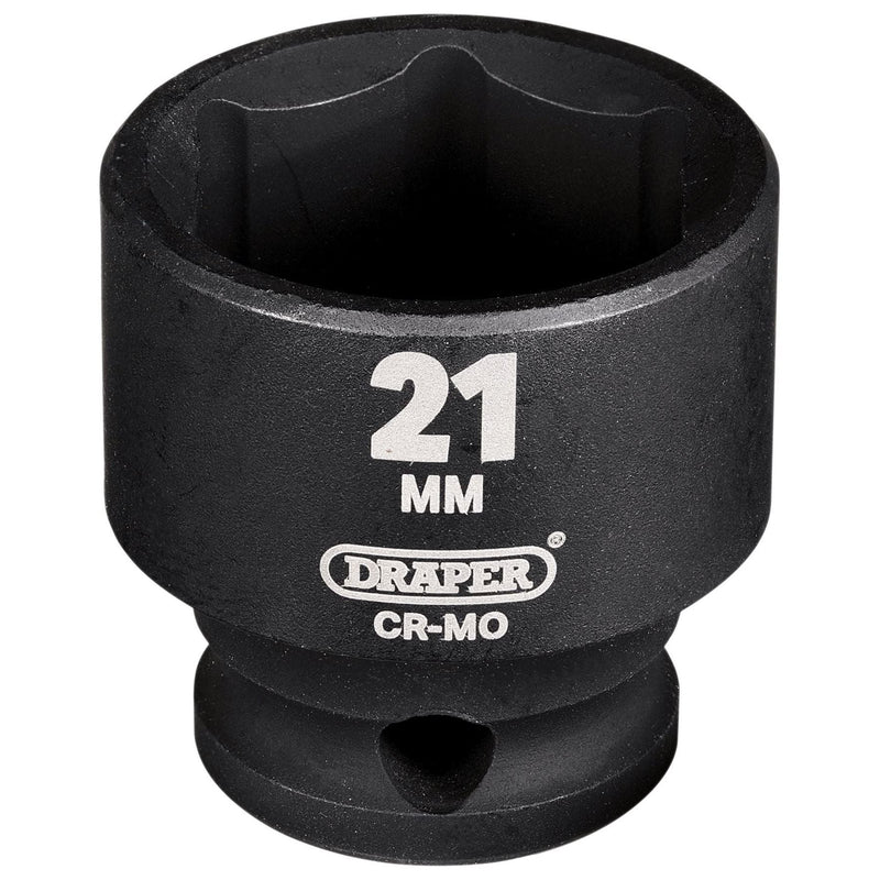 Draper Draper HI-TORQ Metric Impact Socket, 3/8" Sq. Dr., 21mm Draper - Town Tools