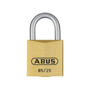 Abus Mechanical 85/25mm Brass Padlock ABUS Mechanical - RockBottom Northampton 