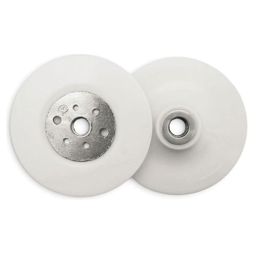 Flexipads World Class Angle Grinder Pad White 115mm (4.5in) M14 Flexipads World Class - RockBottom Northampton