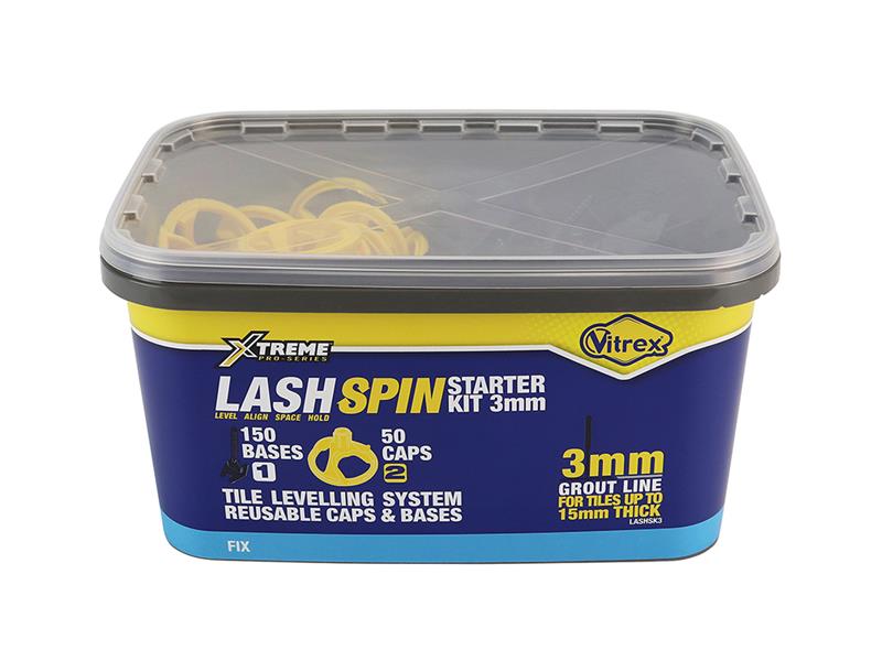 Vitrex LASHSPIN Starter Kit 3mm