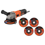 Black + Decker BEG010A5 Heritage Grinder 115mm 710W 240V BLACK + DECKER - RockBottom Northampton