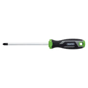 Draper Pozi Soft Grip Screwdriver, PZ3 x 150mm Draper - Town Tools