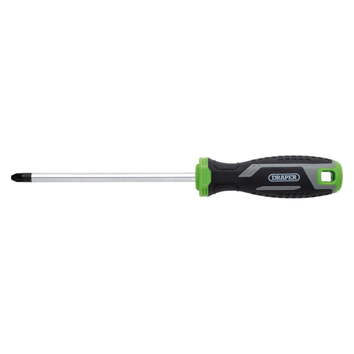 Draper Pozi Soft Grip Screwdriver, PZ3 x 150mm Draper - Town Tools