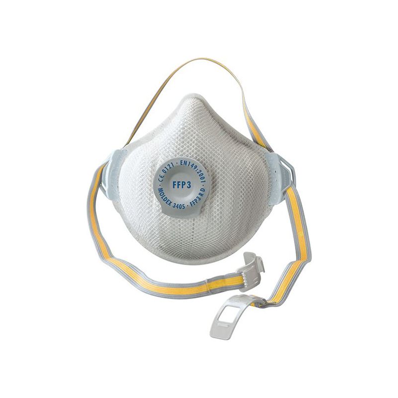 Moldex Air Plus FFP3 R D Valved Reusable Mask (Single) Moldex - RockBottom Northampton