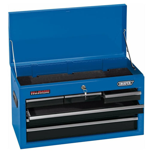 Draper Tool Chest, 6 Drawer, 26", Blue 14606 Draper - Town Tools 