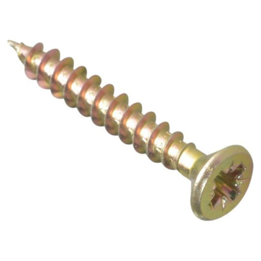 Forgefix Multi-Purpose Pozi Compatible Screw CSK ST ZYP 4.5 x 30mm Box 200 ForgeFix - RockBottom Northampton