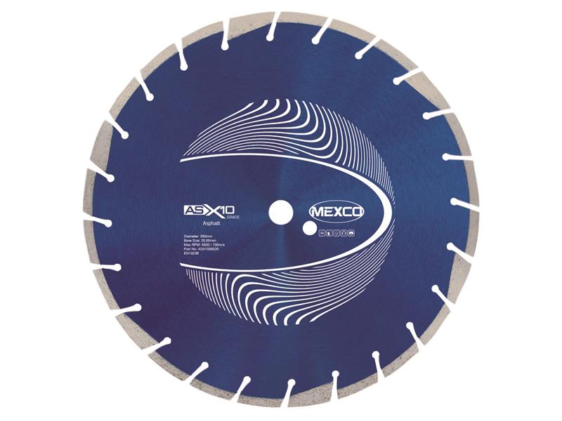 MEXCO Asphalt  X10 Grade Diamond Blade 350 x 20mm
