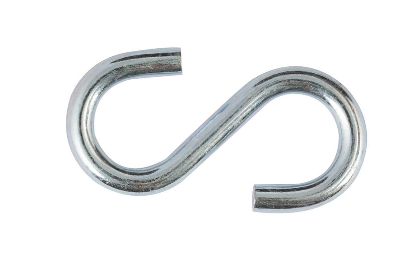 'S' Hooks - Zinc Plated