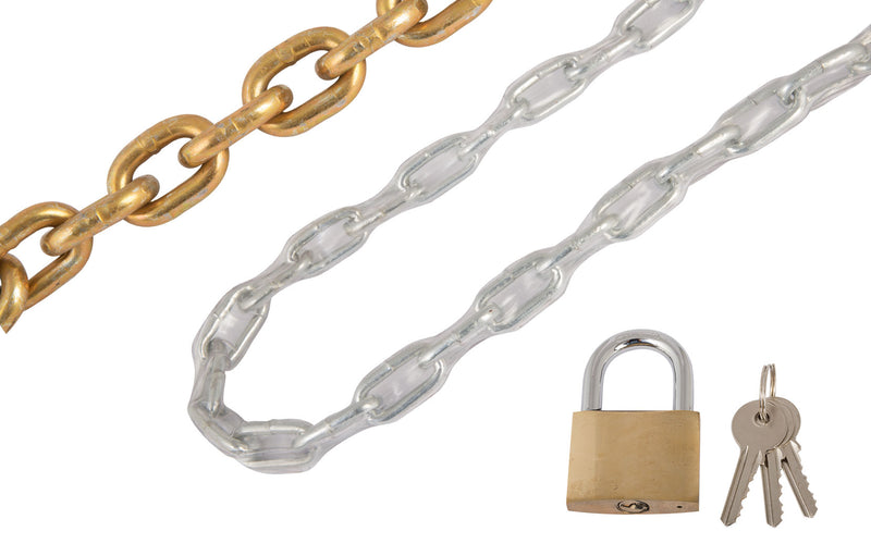 High Grade Alloy Security Chain - Per Metre 6 x 18 x 9mm