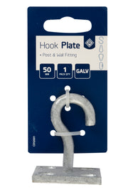 Hook Plate 50 x 50mm - Galvanised