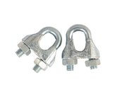Wire Rope Grips - Zinc Plated 12/13mm Wire Rope Grip