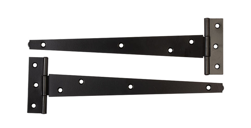 Tee Hinges - Light Duty - Zinc Plated - Pack of 2 100mm
