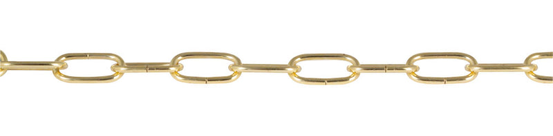Decorative Chain - Brass Plated - On Reels