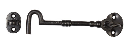 Cast Cabin Hook - Black Plated 100mm