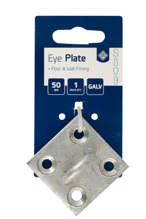 Eye Plate 50 x 50mm - Galvanised