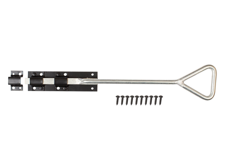 Bow Handle Bolt 450mm - Black Plated
