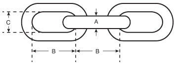 Welded Short Link Chain - Galvanised - On Reels