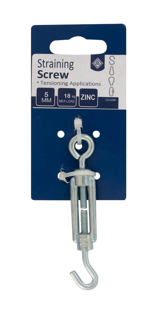 Turnbuckle - Zinc Plated 5 x 50mm