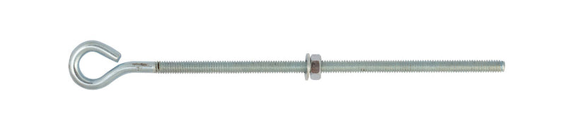 Unwelded Imperial Eyebolt - Zinc Plated - Pack of 10 6" x 1/4"