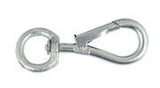 Spring Hooks To Swivel - Zinc Plated - Pack of 10 2" (55mm)