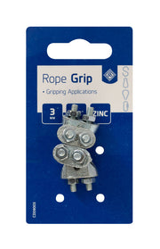 Wire Rope Grips - Zinc Plated