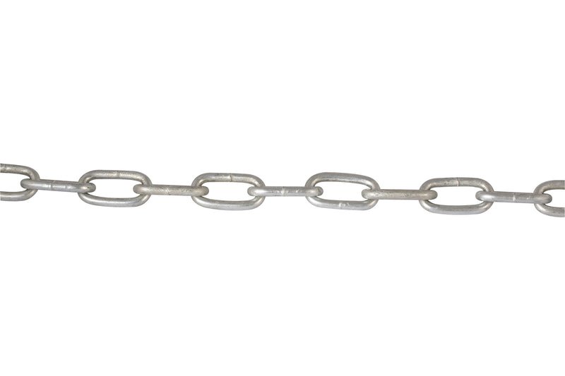 Welded Short Link Chain - Zinc Plated - On Reels